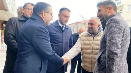 Çalkın, Serhat şehrin hatırşinas insanları ile bir araya geldi
