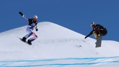 Erzurum’da FIS SBX Snowboard Dünya Kupası heyecanı