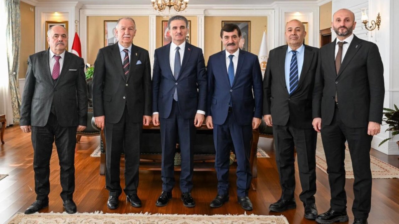 ESOB’dan Vali Aydın Baruş’a hayırlı olsun ziyareti