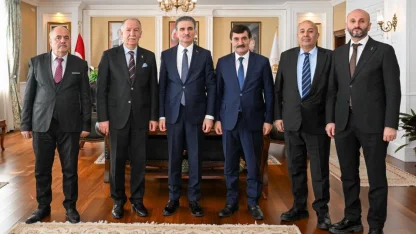 ESOB’dan Vali Aydın Baruş’a hayırlı olsun ziyareti