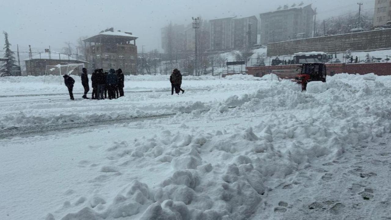 Hakkari Zapspor - Kars 36 Spor maçı ertelendi