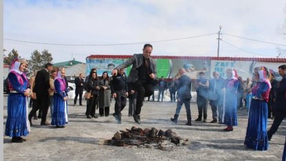 Hamur’da nevruz coşkusu yaşandı
