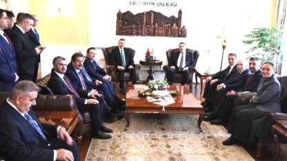 İçişleri Bakanı Çiftçi ve Milli Eğitim Bakanı Tekin Erzurum’da