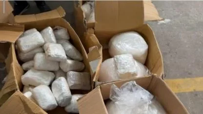 Kamyonette 90 kilo uyuşturucu ele geçirildi