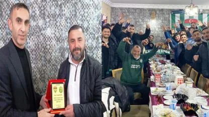Kars 36 Spor taraftarları, iftar tadında buluştu
