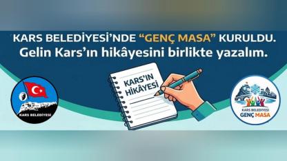 Kars Belediyesi bünyesinde “Genç Masa” kuruldu
