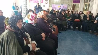 Kars DEM Parti’de sessiz 8 Mart etkinliği