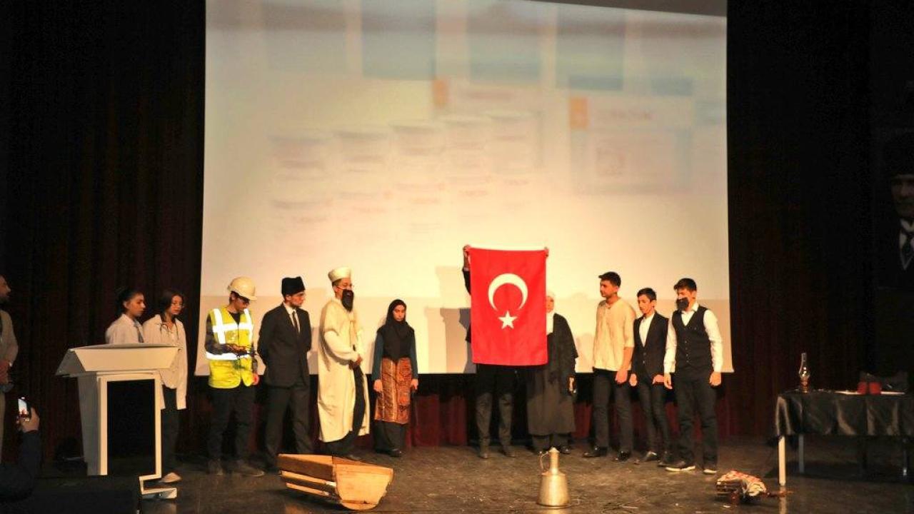 Kars’ta İstiklal Marşı’nın kabulünün 105. yılı törenle anıldı