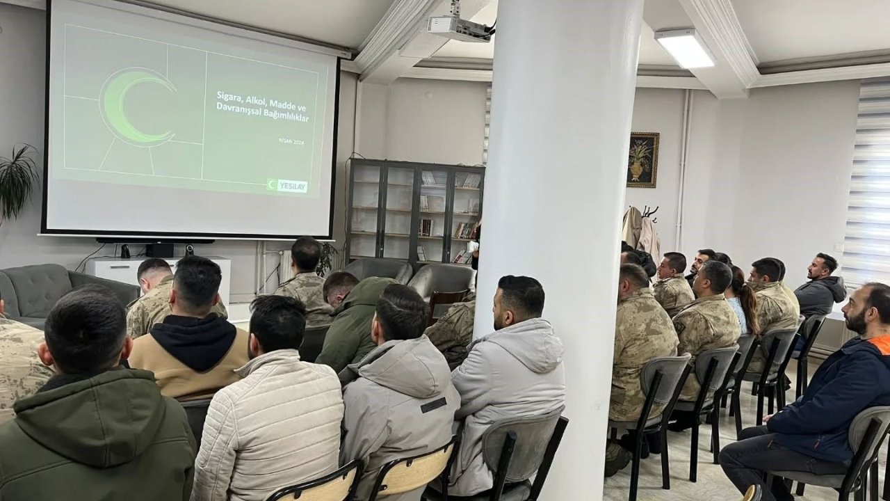Jandarma personeline bağımlılık farkındalığı eğitimi