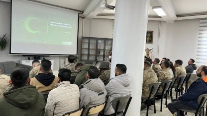 Jandarma personeline bağımlılık farkındalığı eğitimi