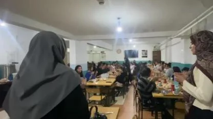Kars’ta öğrenciler Ramazan sofrasında buluştu