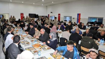 Kars’ta şehit aileleri ve gaziler onuruna iftar