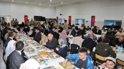 Kars’ta şehit aileleri ve gaziler onuruna iftar