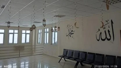 KAÜ’de geleneksel hat sanatı ramazanla canlandı