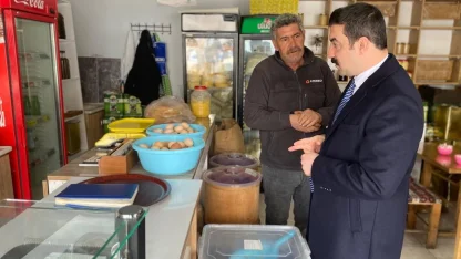 Kaymakam Akköz’den Arpaçay’da esnaf ziyareti