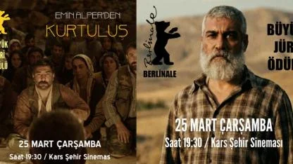 "Kurtuluş" filmi bu akşam Kars’ta sinemaseverlerle buluşuyor
