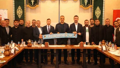 Birlik ve beraberlik sofrası Erzurumspor’a moral verdi