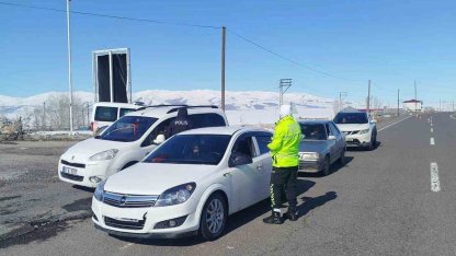 Patnos’ta bayram öncesi trafik denetimleri artırıldı