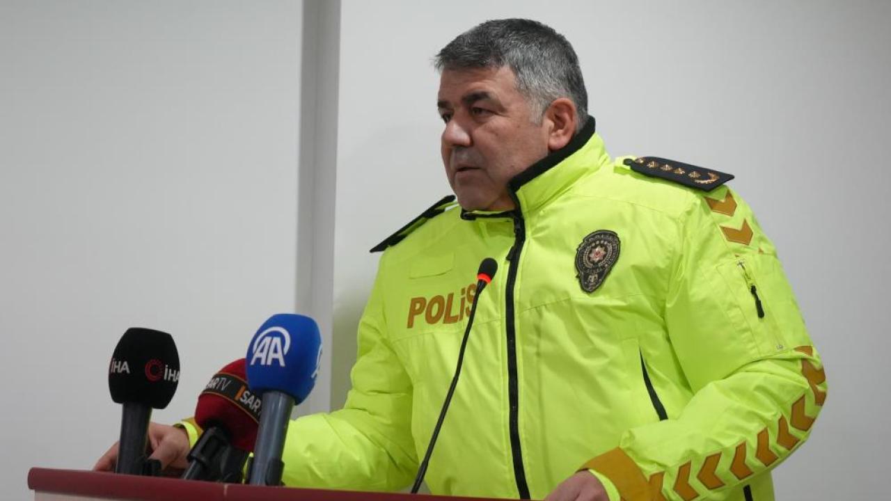 Polis, Erzurum’da kural ihlali yapan meslektaşını affetmedi
