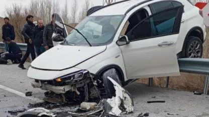 Sağanak yağış kazaya neden oldu