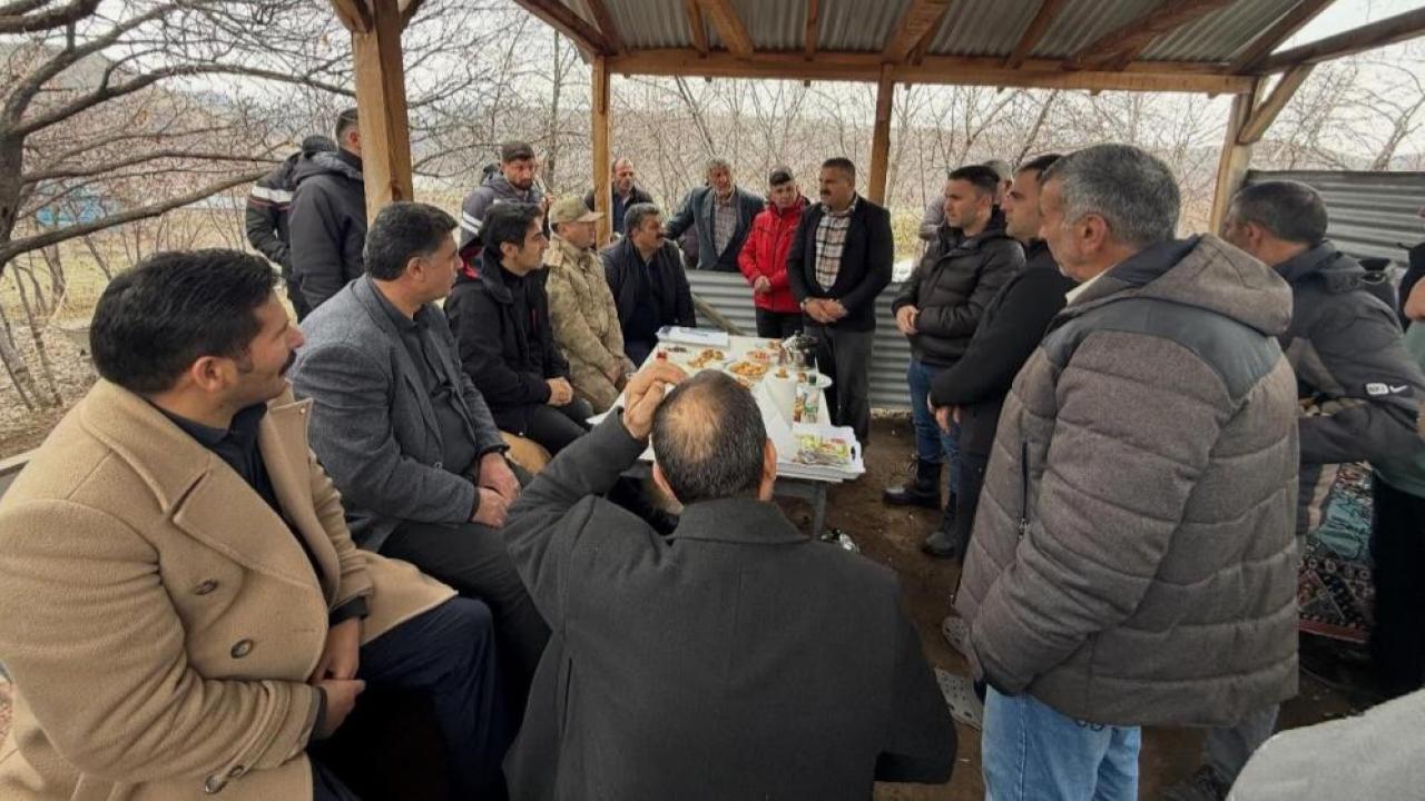 Sarıkamış Kaymakamı Aslantatar Karakurt köyünü ziyaret etti