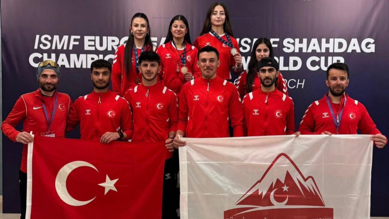 Sarıkamışlı sporcu Avrupa üçüncüsü oldu