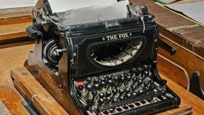 Tarihi daktilo Kent Müzesi’nde geçmişe ışık tutuyor