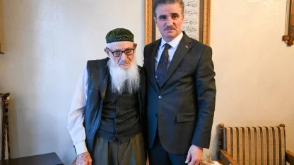 Vali Baruş’tan vefa ziyareti