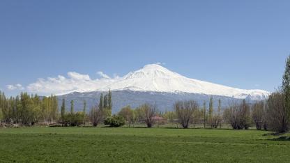 Ağrı Dağı’nda kartpostallık görüntüler