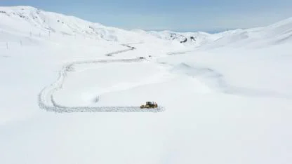 Ağrı’da kış bitmedi