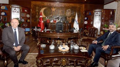 AK Parti Erzurum İl Başkanı Av. Küçükoğlu’ndan DAİB Başkanı Madırlı’ya ‘Hayırlı olsun’ ziyareti