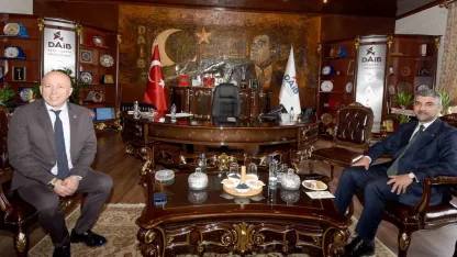 AK Parti Erzurum İl Başkanı Av. Küçükoğlu’ndan DAİB Başkanı Madırlı’ya ‘Hayırlı olsun’ ziyareti