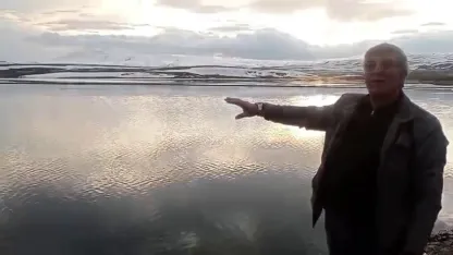 Aras Nehri baharla birlikte coştu