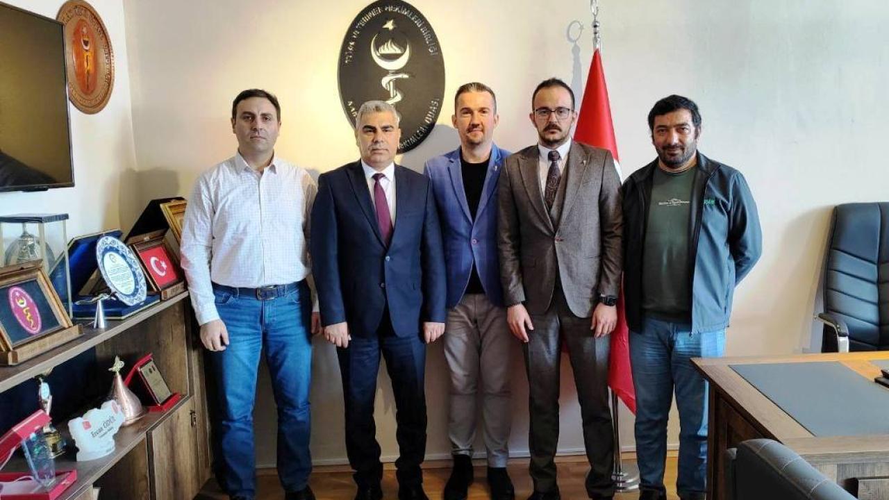 Ardahan Tarım İl Müdürü Harun Akıllı, VHO’yu ziyaret etti