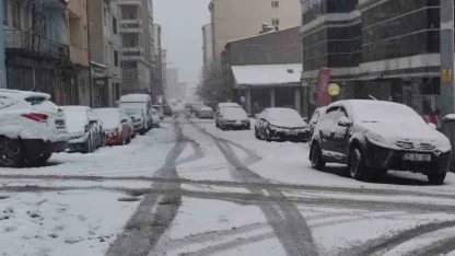 Ardahan’a kış geri geldi