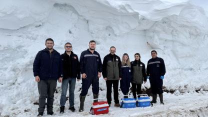 Ardahan’da hayvan sağlığı için zorlu mücadele