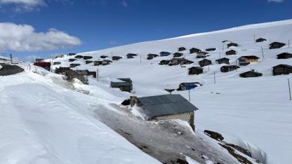 Ardahan'ın yüksek kesimleri kara gömüldü