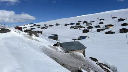 Ardahan'ın yüksek kesimleri kara gömüldü