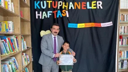 Arpaçay’da kitap sevgisi ödüllerle taçlandı