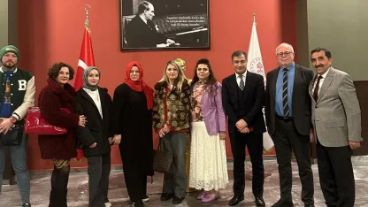 Atatürk Üniversitesi Alman Dili ve Edebiyatı Bölümü’nün "Helezon: Karmaşık Duygular" projesi sahnelendi