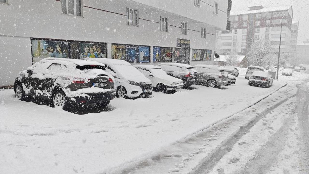 Bitlis'te 84 köy yolu ulaşıma kapandı