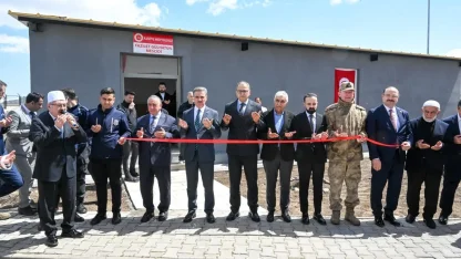 Cezaevi yerleşkesine mescit açıldı