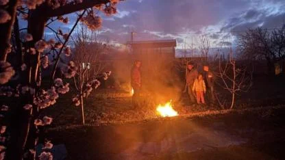 Çiftçiler ürünlerini korumak için geceyi uykusuz geçirdi