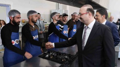 Denetimli serbestlik kapsamındaki 16 katılımcı, Atatürk Üniversitesinde Gastronomi ve mutfak sanatları eğitimi alacak