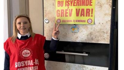 Eğitim Sen çalışanlarının grevi devam ediyor