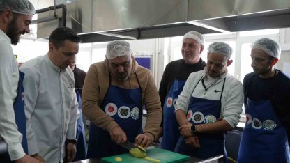 Erzurum’da denetimli serbestlik bireylerine aşçılık eğitimi