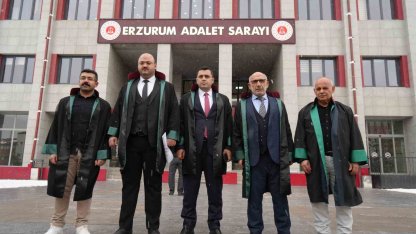 Erzurum’da Hukukçular Derneği’nden İsrail’e yasa tepkisi