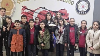 Faik Güngör Ortaokulu’ndan polis haftası ziyareti