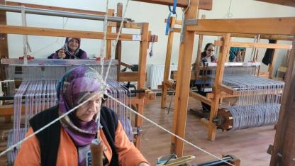 Gazenne dokuması yeniden canlanıyor