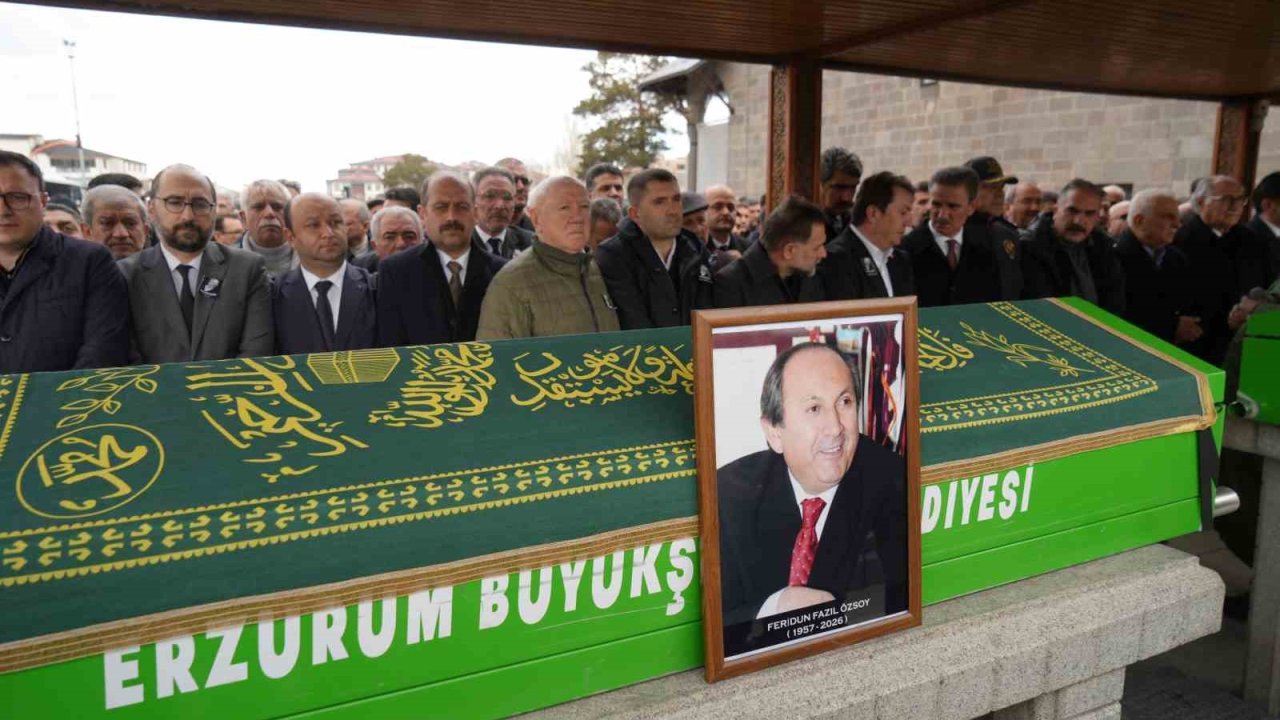 Gazeteci Feridun Fazıl Özsoy dualarla son yolculuğuna uğurlandı